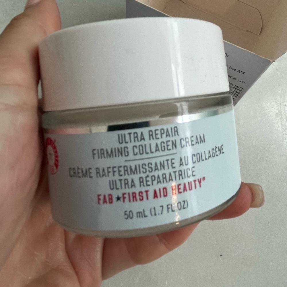 First aid beauty moisturizer.